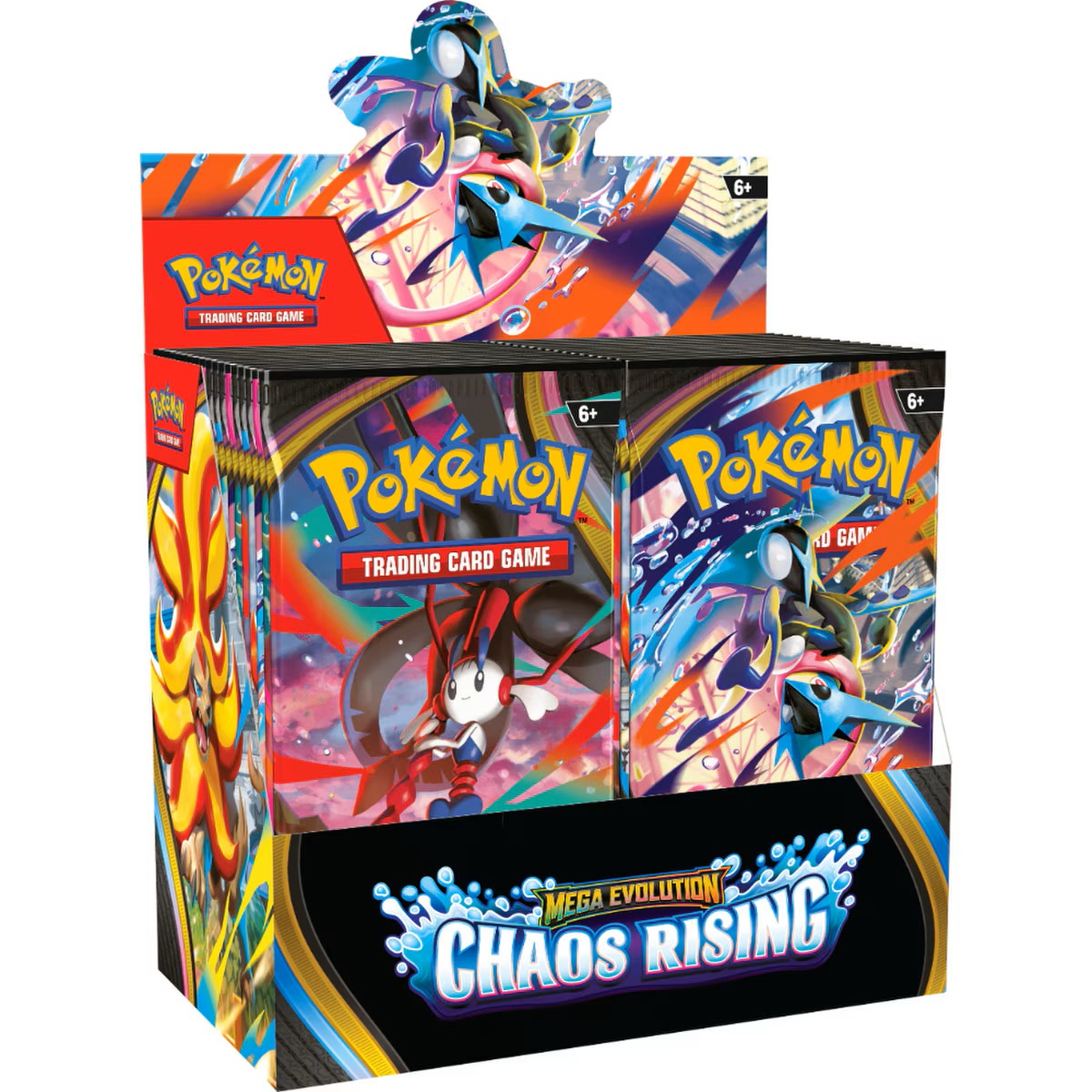 Product image of Pokémon: Mega Evolution—Chaos Rising: Booster Box