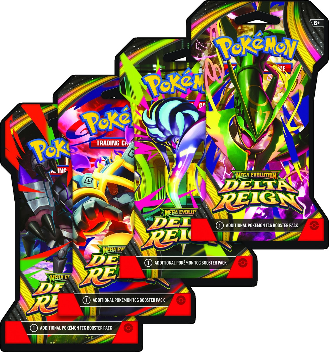 Pokémon: Mega Evolution—Delta Reign: Sleeved Booster (24)